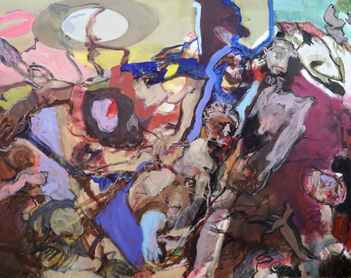 Avishman  Öl, Acryl auf Leinwand  120x150cm