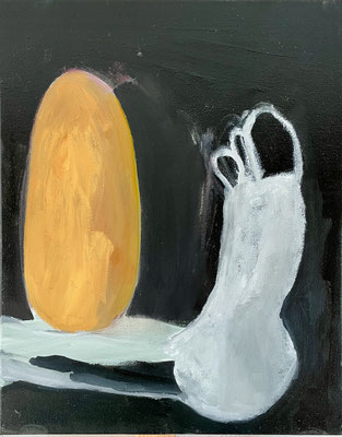 Balance  Öl,Eitempera auf Leinwand  50x40cm