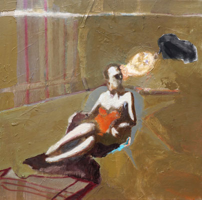 A Sun  Öl, Acryl auf Leinwand  60x60cm