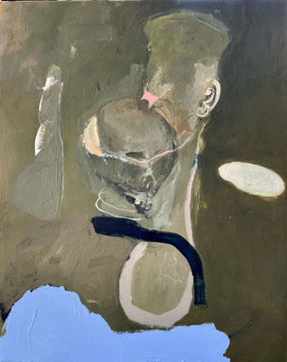 Love You More 2025 100x80cm Öl,Acryl auf Leinwand