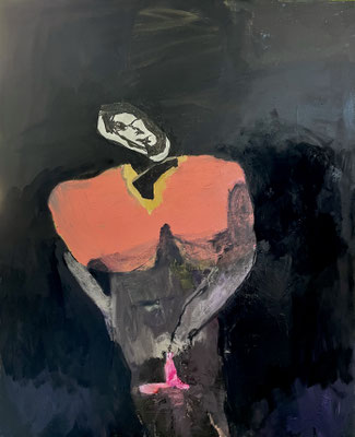 Größe M 2025 110x90cm Öl,Acryl,Spachtel auf Leinwand