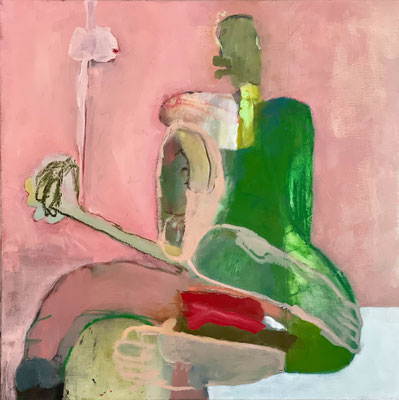 alles zählt  Öl auf Leinwand  60x60cm