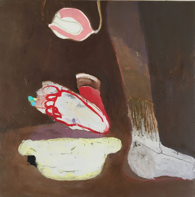 Cringe  Öl auf Leinwand  60x60cm