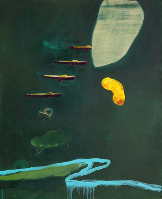 Expedition  Öl auf Leinwand  110x90cm