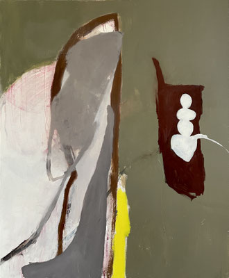Grau 2025 120x100cm Öl,Acryl auf Leinwand
