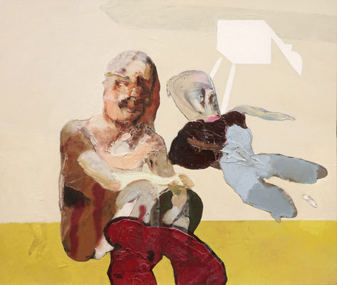 Tarkofreund  Öl auf Leinwand  60x70cm