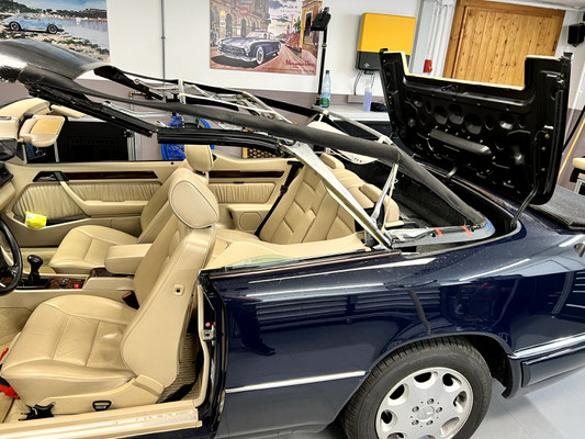 Mercedes W124 Cabrio Verdeckgestell