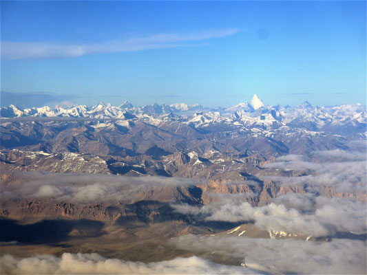 Sicht wahrscheinlich bis ins Karakorum