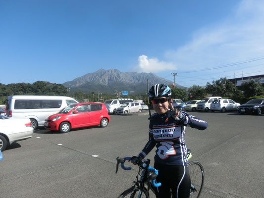 2時間ちょっとのサイクリング。　楽しい時間をありがとうございました。