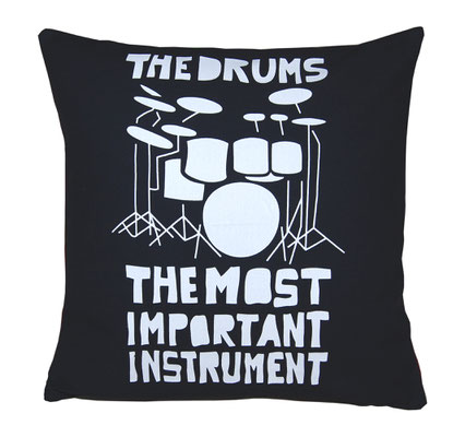 Kissen Drums 001 (40 x 40 cm)