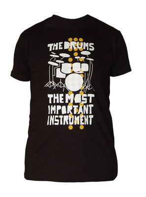 T-Shirt, Shirt, Schlagzeuger, Drummer, Schlagzeug, Drums, Geschenk, Geschenkidee, Rockfans, Musikliebhaber, Musiker, Musikschule, Musiklehrer, Musikschule