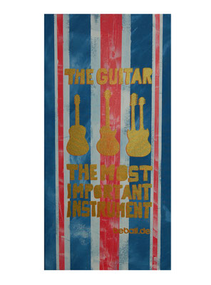 Grafik Guitar 004 (auf Keilrahmen, Größe auf Anfrage)