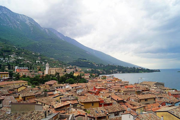 Ausblick von der Burg, Malcesine