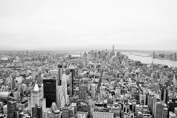 Ausblick vom Empire State Bldg