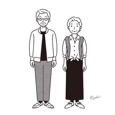 シニア夫婦
