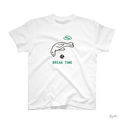 休憩中のアシカ／スタンダードTシャツ