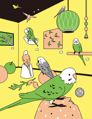セキセイインコ展
