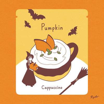 かぼちゃカプチーノ