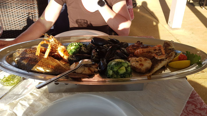mega leckere Fischplatte