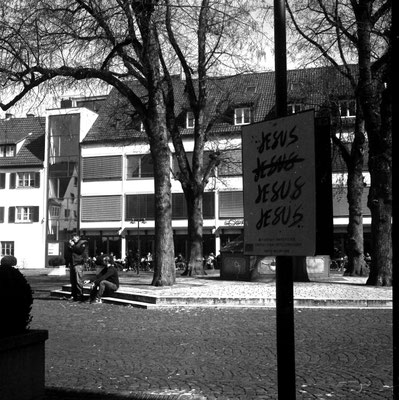 Straßenszene in Ulm