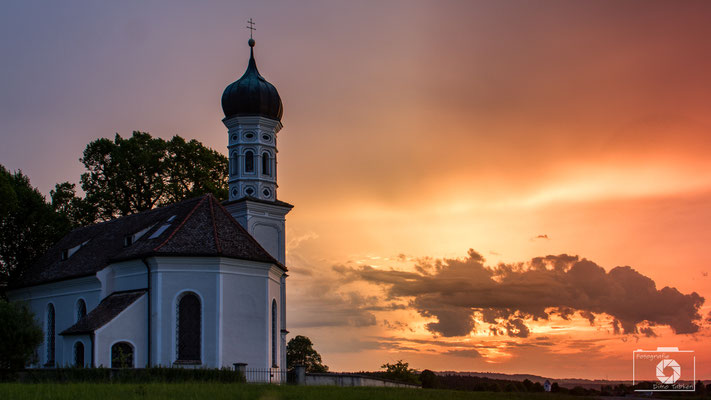 Juli 2017 - St. Andreas in Etting in Oberbayern