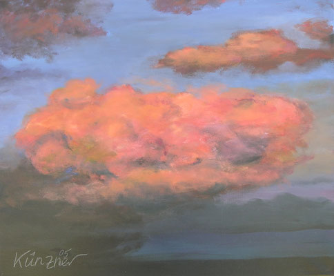 Die Wolke, Acryl auf Leinwand, 50x60cm