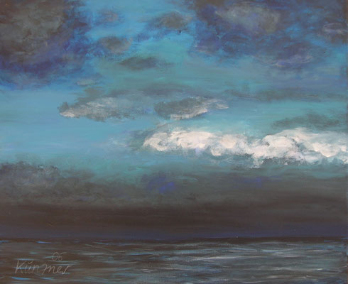 Nach dem Sturm, Acrlyl auf Leinwand, 50x60cm