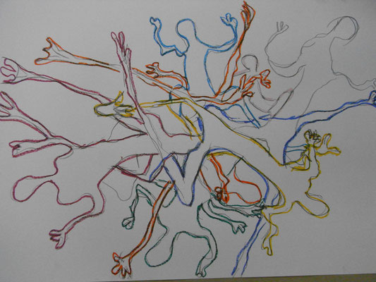 Bleistift, Jaxon-Kreide, 2014