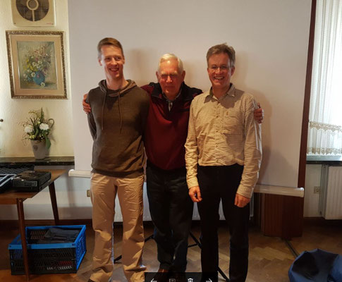 3 Generationen von Vorsitzenden unter sich