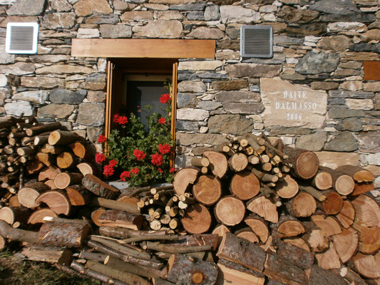 Costruzioni tipiche dell'Alta Valle Po