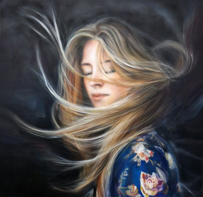 Autumn, Öl auf Leinwand, 140 x 140cm, 2025