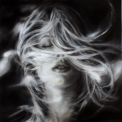 Star, Öl auf Leinwand, 140 x 140cm, 2024