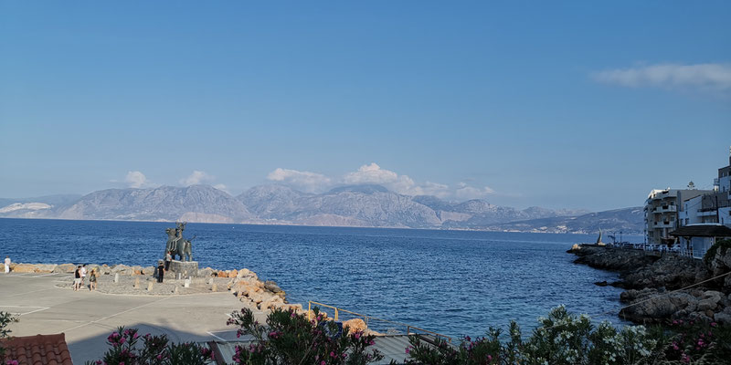 AUsblick von Agios Nikolaos