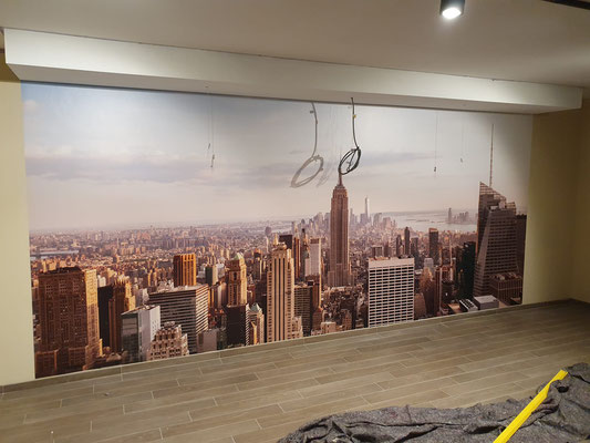 Impression murale de la ville de New York par ID4Home 