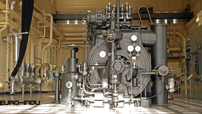 Alte Turbomaschine N° 3 von 1913