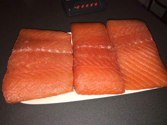 Lachs kalt geräuchert