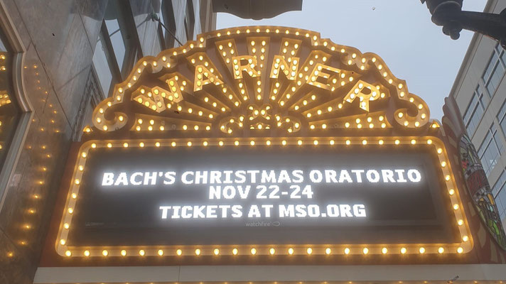 22.11.2024 | Christmas Oratorio | Bradley Symphony Center Milwaukee