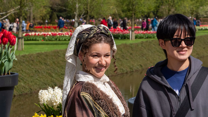 Der Keukenhof mit den 1,5 Mio. Tulpen - muss man einmal gehen haben!