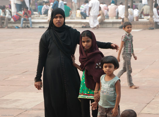 In der Jama Masjid, 20.000 Gläubige haben Platz