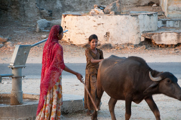 Kinder vor Udaipur