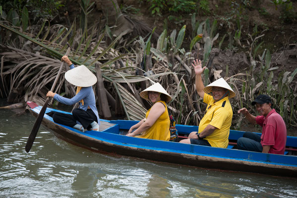 Das Deltagebiet des Mekong wurde im 18. und 19. Jahrhundert nur schwach besiedelt, da großflächige Seuchen herrschten.