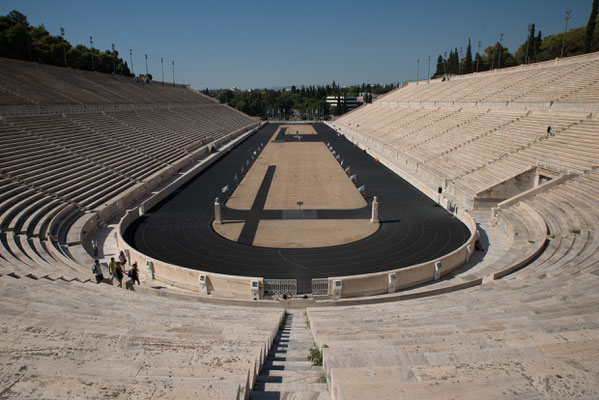 Als 2004 die Olympischen Sommerspiele wieder in Athen abgehalten wurden, fanden hier die Wettkämpfe im Bogenschießen  statt. Außerdem befand sich hier das Ziel der beiden Marathonläufe.