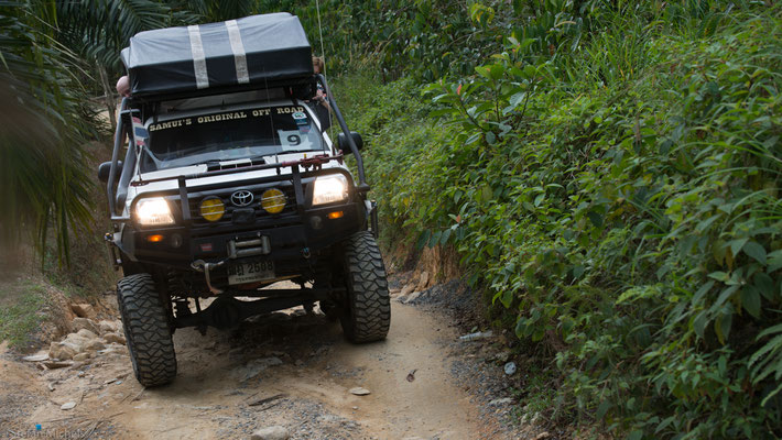 Jeep-Tour auf Koh Samui.