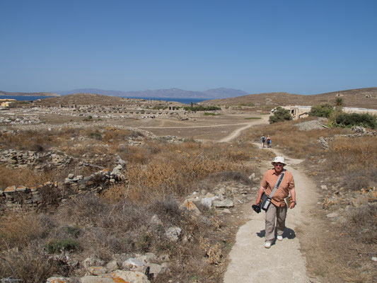 Delos wurde zu einem Zentrum des expandierenden Ost-West-Handels zwischen Kleinasien, Syrien und Phönikien einerseits und Italien andererseits.