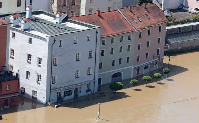 Passau  unter Wasser!