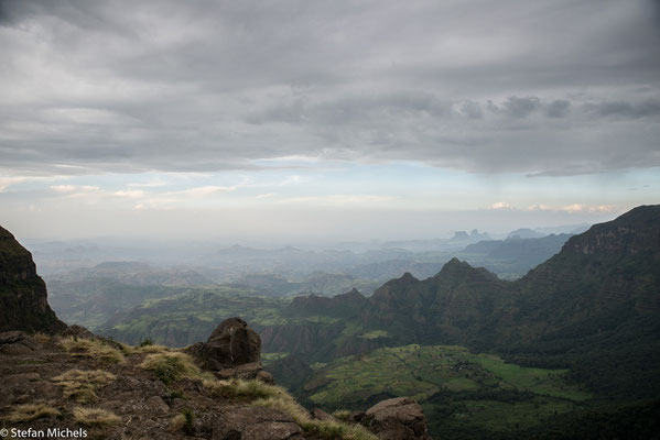 Simien-Gebirge - wir übernachten im höchsten Hotel Afrikas.