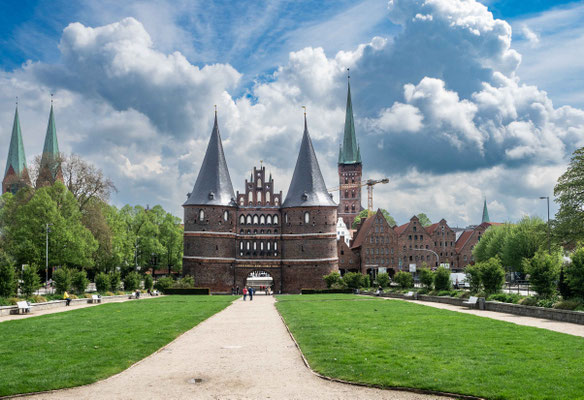 Lübeck mit Holstentor