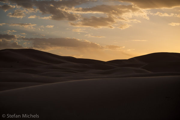 Sahara - sanfte Dünen.