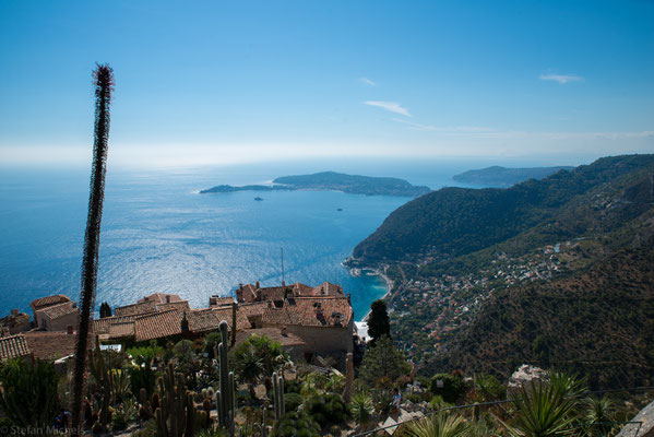 Èze - Blick auf Antibes