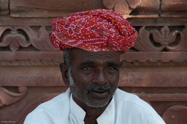 Auf der Festungsanlage in Jodhpur